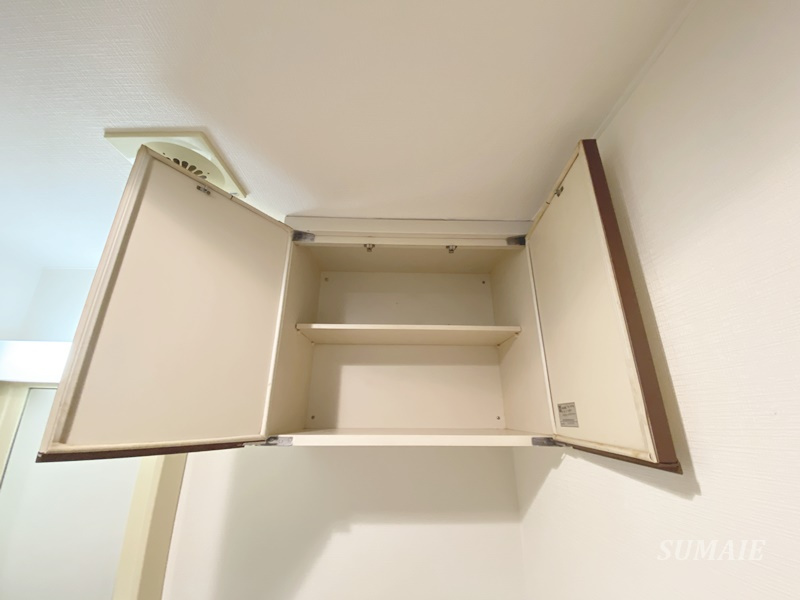 ホワイトパレス大宮の収納|脱衣所収納☆