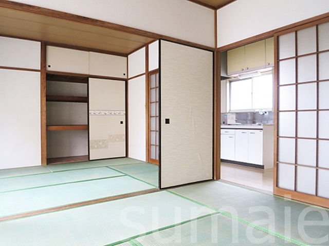 押田荘の居間・リビング|リフォーム済のお部屋