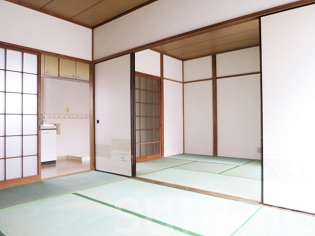 押田荘の寝室|二間続きのお部屋で開放感あり☆