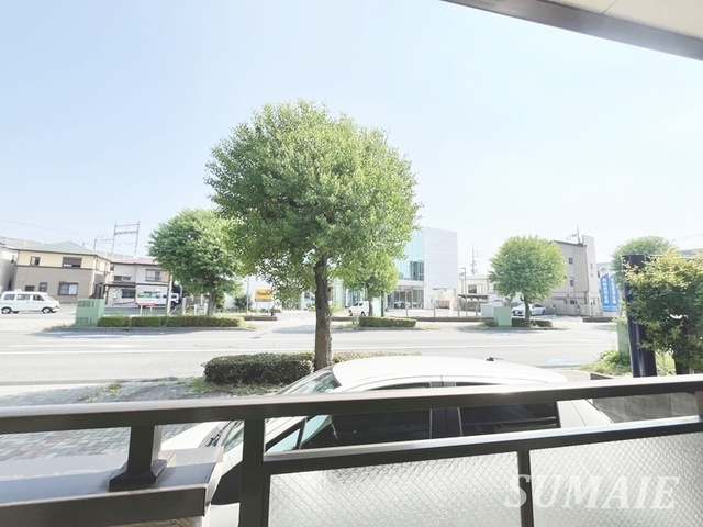 ノースグリーンの展望|バルコニーからの景色！