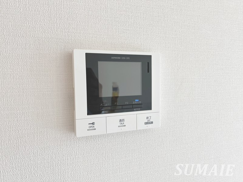 Floret.Yのセキュリティ|モニター付インターホン完備