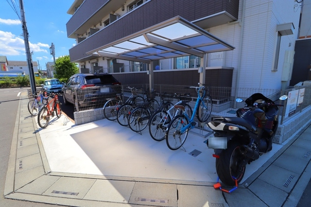 ルミエールのその他共用部分|駐輪場です！