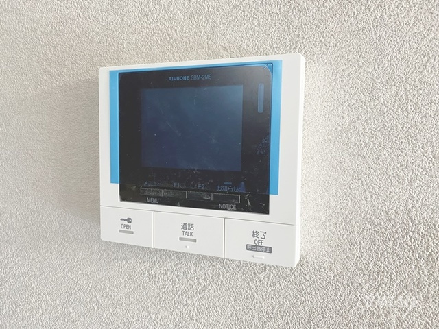 ハピネスアイル大成のセキュリティ|モニター付きインターホン☆