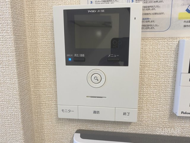 ガーデン島町東のセキュリティ|モニタ付きインターホン