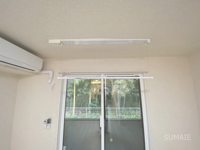 ガーデン島町東の設備|便利　室内物干し