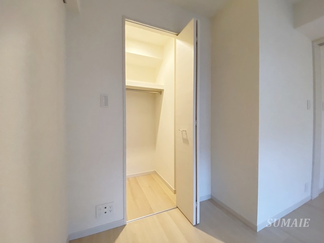 ソアラノーム北浦和の収納|ウォークインクローゼット☆