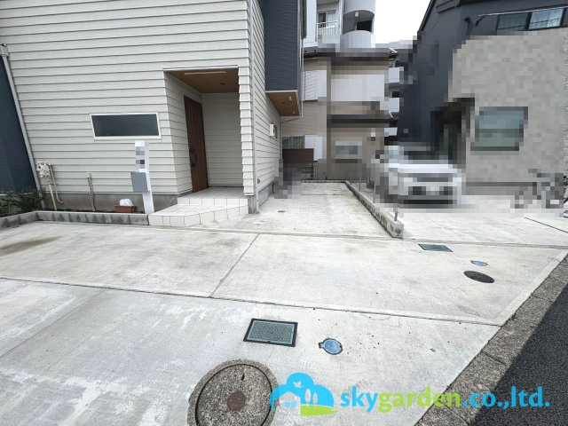 茅ヶ崎市矢畑　中古戸建の駐車場