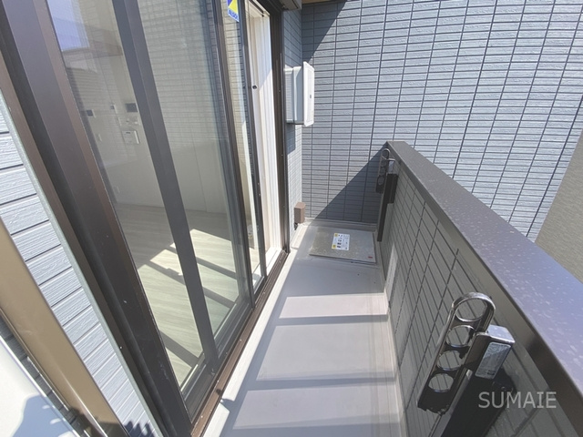 Noble Villa土呂町のバルコニー