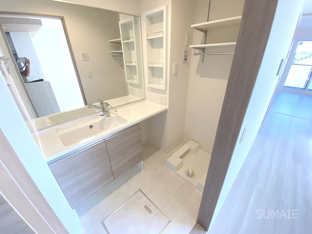 Noble Villa土呂町の洗面所|パウダールーム