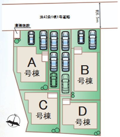 【間取り】 | 千葉市中央区蘇我５丁目６１４番