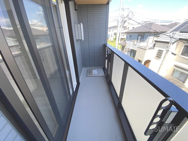 Noble Villa土呂町のバルコニー