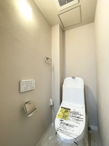 境谷西第1住宅28棟のトイレ|新品に交換済