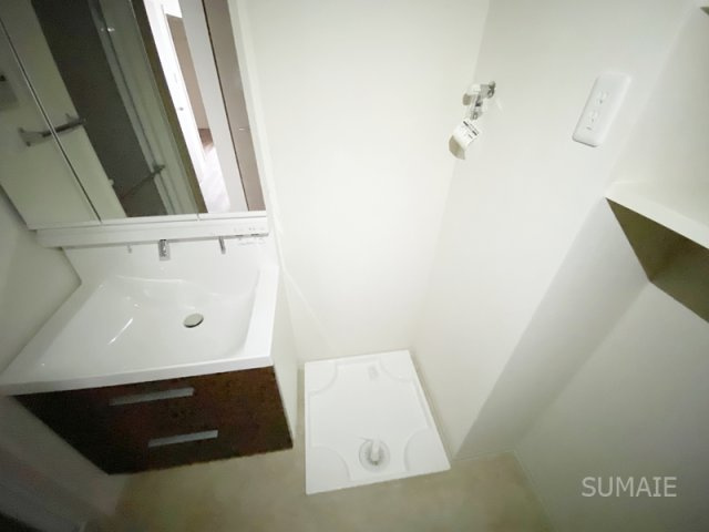 Floret.Yの洗面所|室内洗濯機置き場！