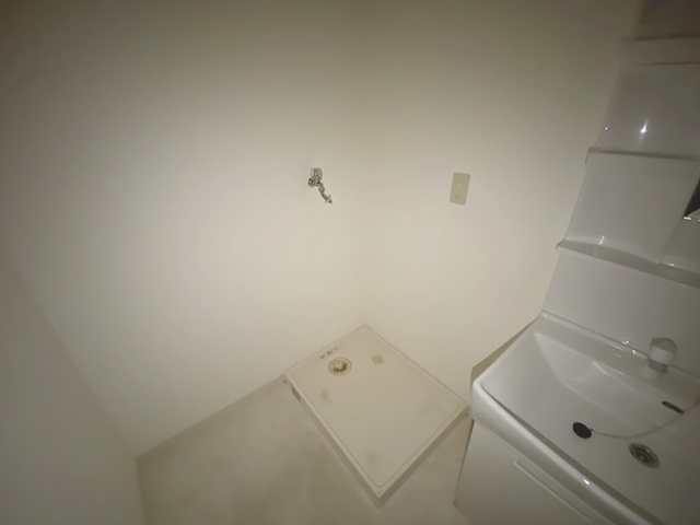 すずらん館の洗面所|洗濯機置き場☆