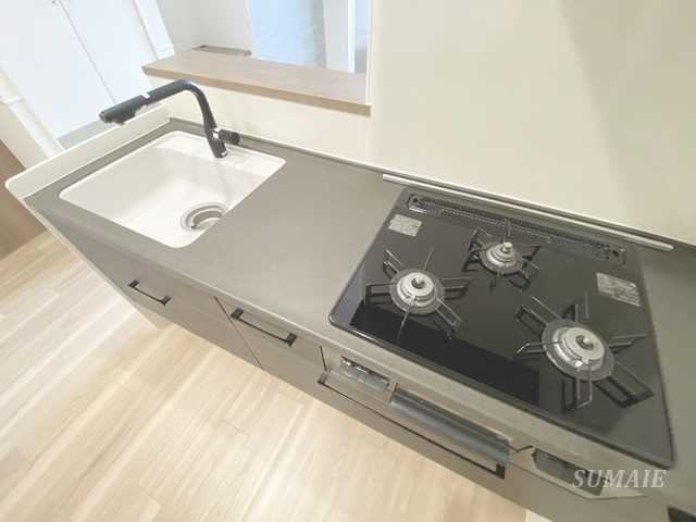 Primel　Heimのキッチン|3口コンロ設置☆