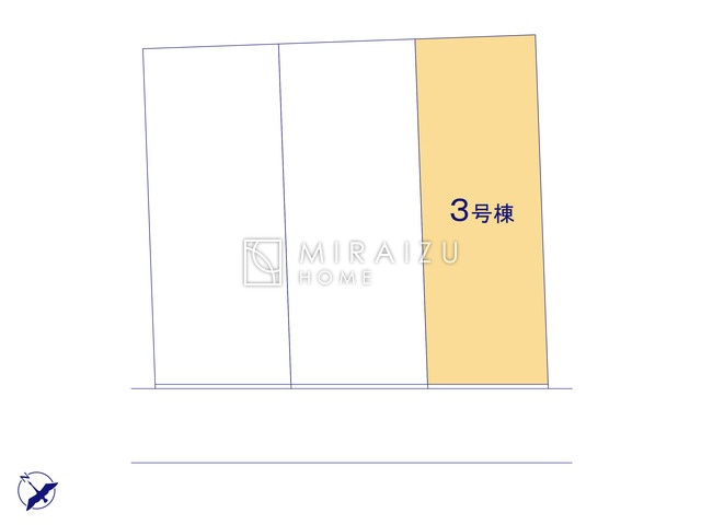 【区画図】 | ご家族様のプライベート空間が確保できる素敵な間取りです。また敷地ゆったりですので、おうち時間を楽しむのにもぴったりですね♪