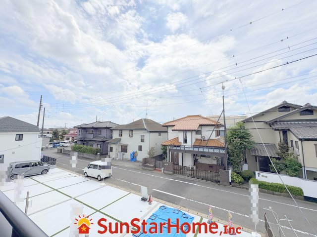 【サンスターホーム】　瑞穂町長岡1丁目　新築A号棟の展望