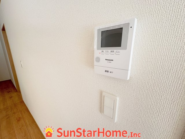 【サンスターホーム】　瑞穂町長岡1丁目　新築A号棟の防犯設備