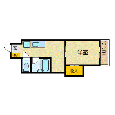 クリエイトビルの間取り