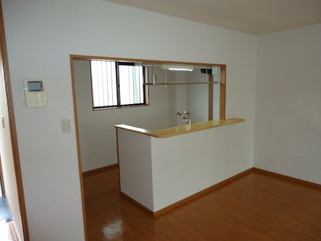 サンクスハイムのキッチン|カウンターキッチン