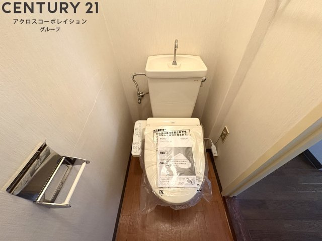 トイレもきれいでウォシュレット付きです