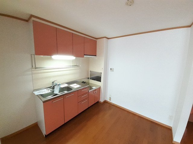 ソレイユ３番館のキッチン|きれいなキッチンです