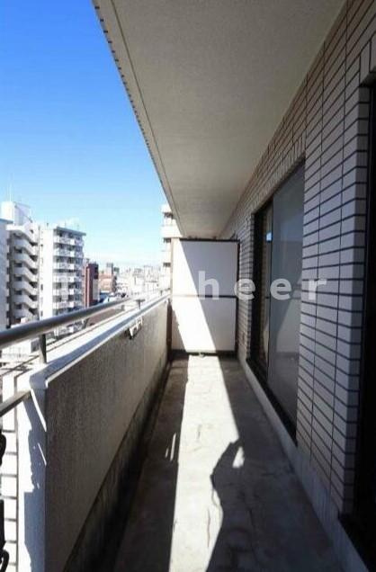 シティーオオソネ21のバルコニー