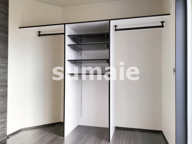 エトワール大成町の収納|オープンクローゼット☆