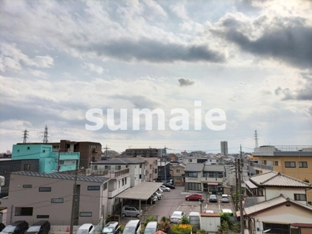 エトワール大成町の展望|4階からの景色です！