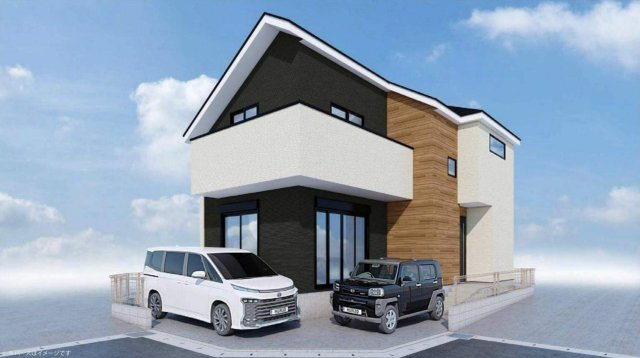 横浜市港北区岸根町 新築戸建て【仲介手数料無料】カースペース2台