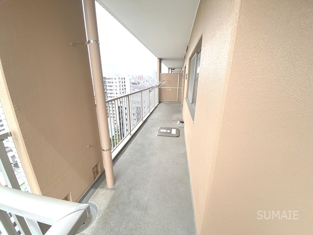 ハイムプラザ北浦和のバルコニー|2面バルコニー