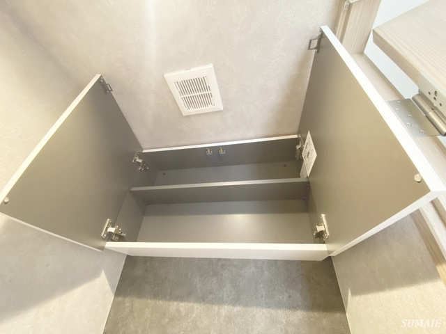 セレーノ大宮Bの収納|トイレにも収納あります！