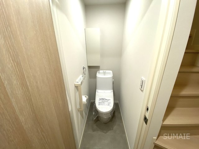 カーサ・ソンリエンテの玄関|清潔トイレ