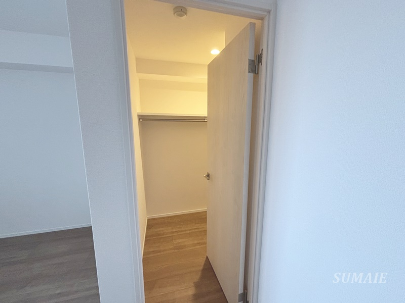 シェルト新都心の収納|ウォークインクローゼット☆