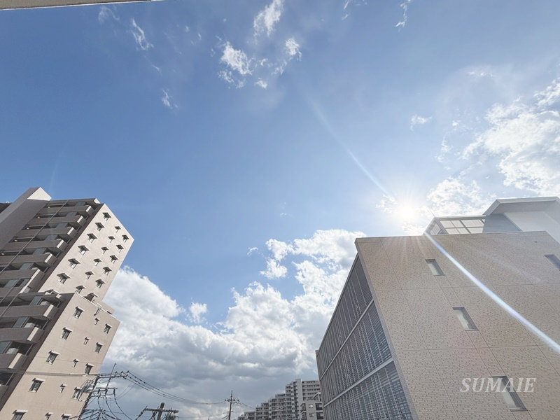 シェルト新都心の展望|お部屋からの景色です☆