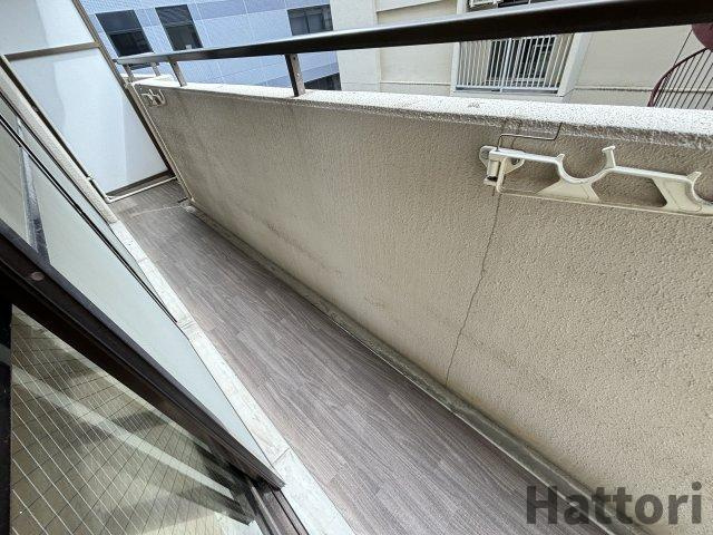 パークモダン新大阪のバルコニー