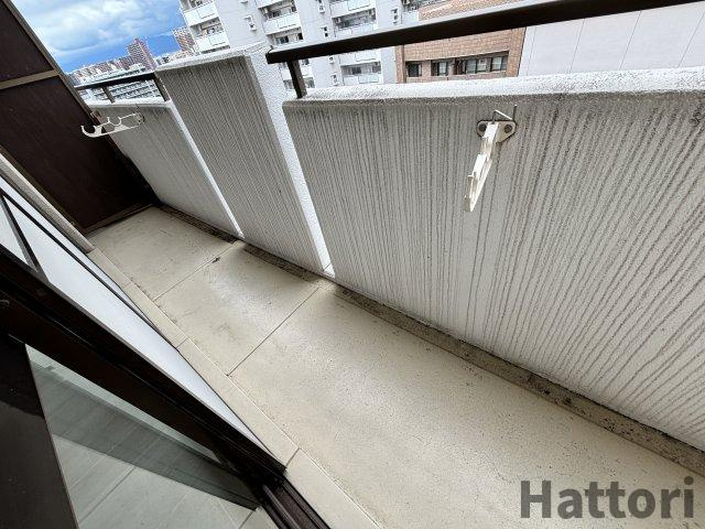 パークモダン新大阪のバルコニー