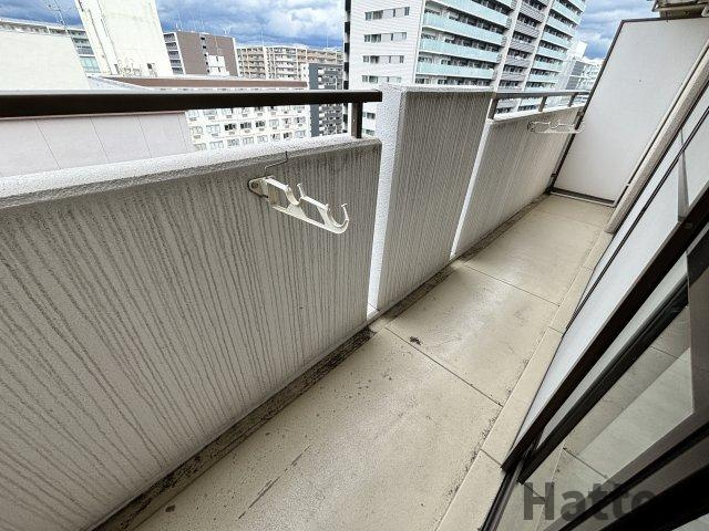 パークモダン新大阪のバルコニー