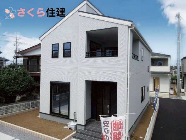 第1下野石橋　1号棟の外観|駐車場は並列で3台駐車が可能です♪