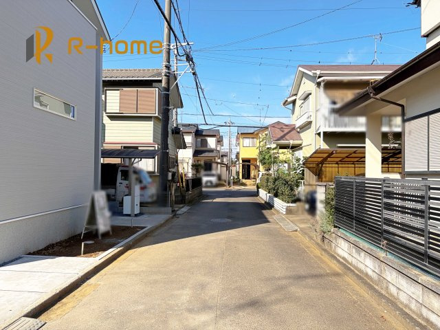 つくば市緑が丘第1期　新築戸建て　1号棟の前面道路含む現地写真|堂々！建物完成♪実際のお部屋をご見学可能です♪
ご見学が一番の資料！お気軽にお問い合わせ下さい♪