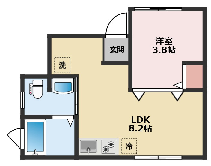 クイーンズテラスの間取り