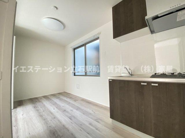 クイーンズテラスのキッチン|※室内エアコンあり(手配中)※