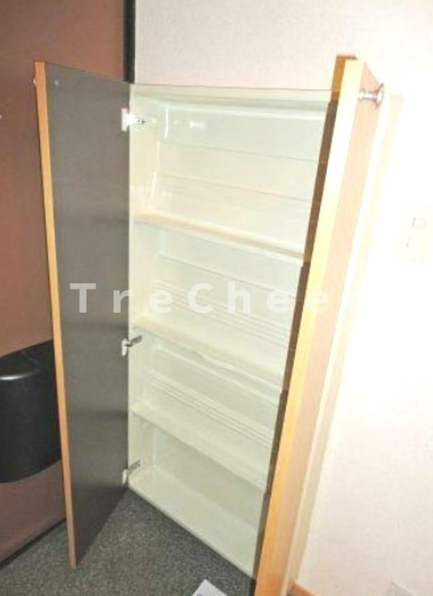 メイプルハウスB棟の玄関