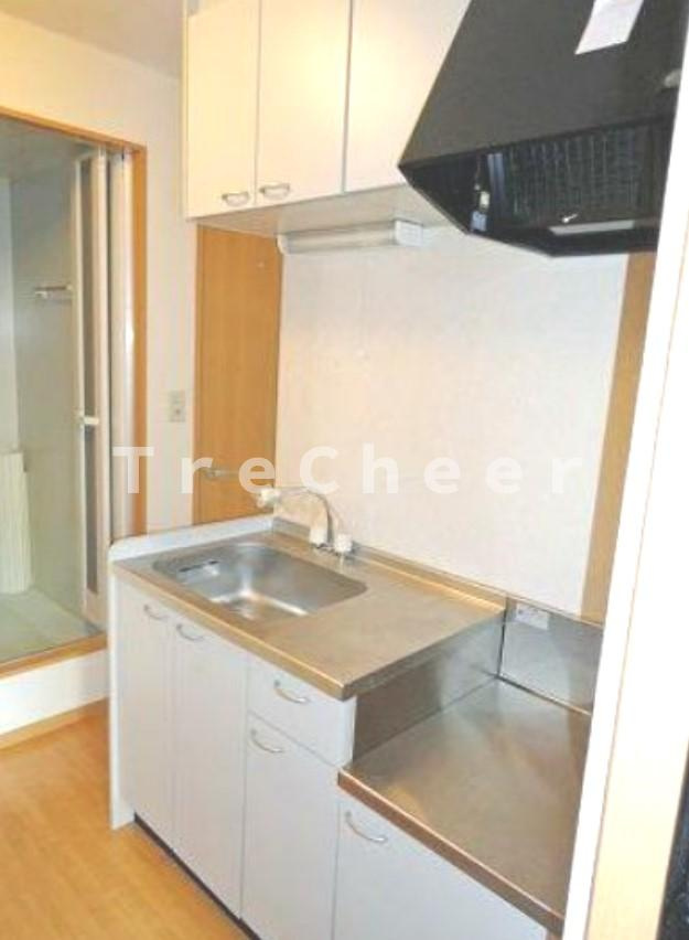 メイプルハウスB棟のキッチン