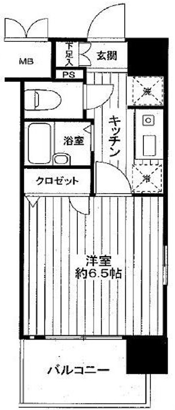エスリード京橋ステーションプラザの間取り