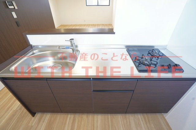 NEW　GATE（ニューゲート）【キャッシュバック対象物件】のキッチン|コンパクトなキッチンで掃除もラクラク