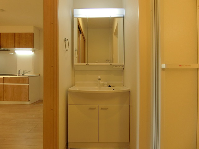 レークコートの洗面所