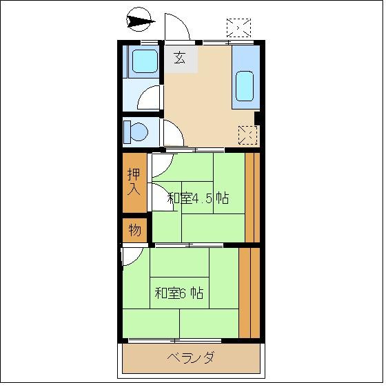 八王子市子安町４丁目のアパートの画像