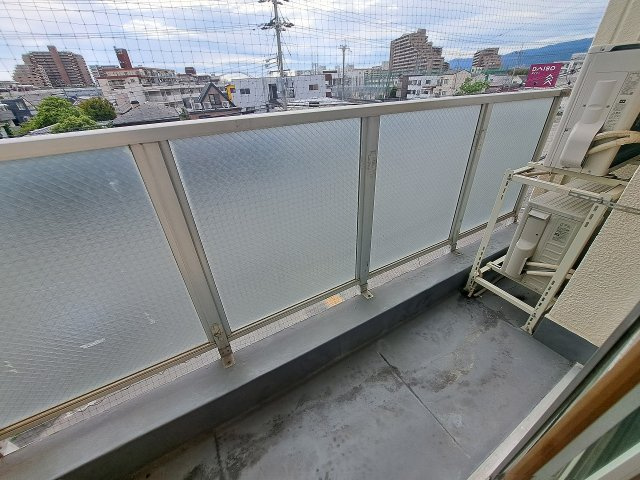甲子園ニューハイツのバルコニー