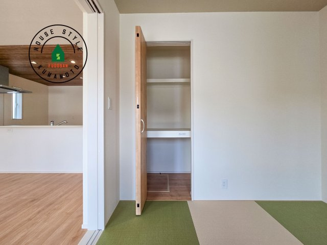 熊本市南区良町3丁目第1-2棟（2号棟）の収納|収納には困りません。